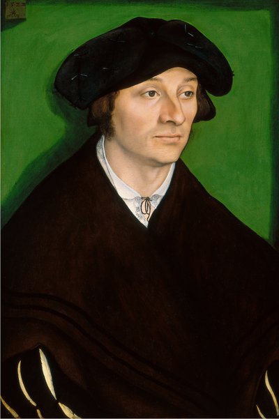 Portrait of a Man by Lucas Cranach the Elder